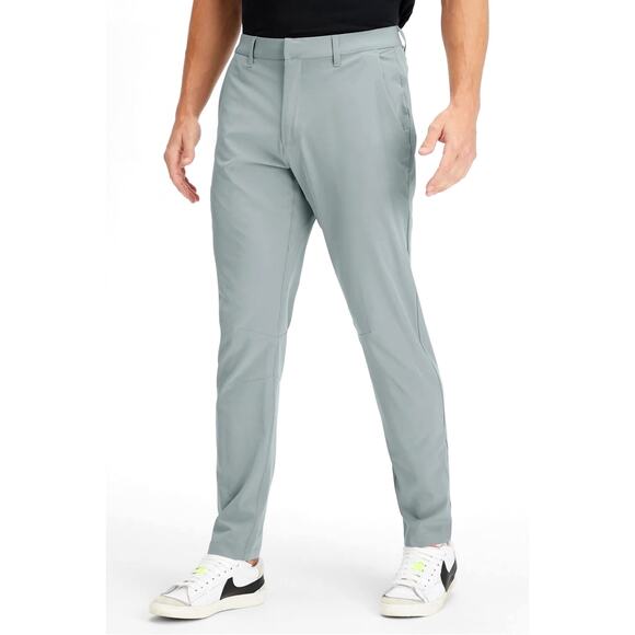 Fabletics Other - Fabletics 31x30 The Only Pant Gray Lightweight Pull On Mid Rise Pants 5 Pocket